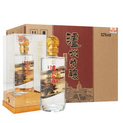 泸州老窖浓香型白酒500ml52度高度酒礼盒装泸州特酿52度6瓶装