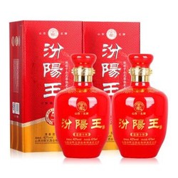 汾阳王 42°富贵山西清香型白酒 (2012-2013年产)475ml*2 红色