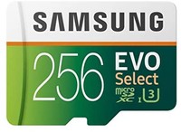 Samsung三星 EVO Select 256GB U3 MicroSDXC 存儲卡