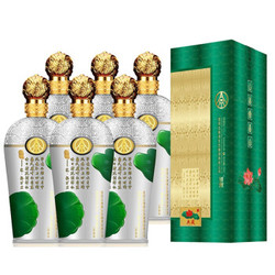 五粮液国鼎荷花酒52度浓香型白酒500ml典藏整箱6瓶