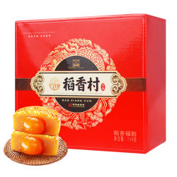 dxc 稻香村 稻香福韵 简装月饼礼盒 9饼8味 共710g