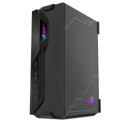 rog 玩家国度 z11 rgb itx机箱 半侧透 黑色
