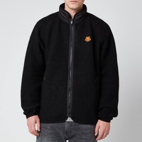 银联返现购：Kenzo 高田贤三 Lightweight Fleece Zip up 男士轻量级抓绒拉链夹克