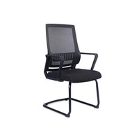 迪欧（DIOUS）可旋转人体工学电脑椅 透气网面办公椅 培训会议椅 职员椅 家用椅 *3件