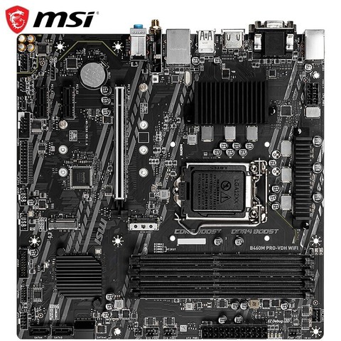 b460主板跳线接法图解,微星b460主板跳线图解 msi 微星 b460m 系列主板 pro-vdh wifi