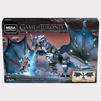 MEGA BLOKS 美高积木 GMN74 权力的游戏 冰龙 VS 雪诺