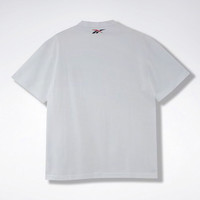 Reebok銳步Cindy范麗娜同款oversized白色百搭寬松短袖T恤GL1283