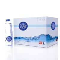 丹麦进口 艾可多（AQUA D’OR）天然矿泉水 500ml*20 整箱 *2件