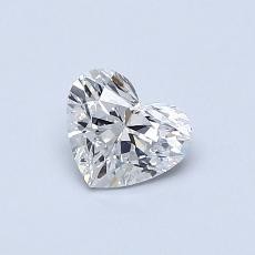 50克拉心形钻石(非常好切工 f级成色 si1净度)