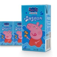 Peppa Pig 小猪佩奇 儿童营养早餐奶 125ml*4盒 *7件
