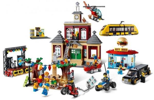 lego乐高城市系列60271中央广场