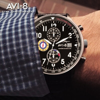 AVI-8英国品牌空军表石英手表男飞行员手表潮牌手表时尚男表防水航空手表AV-4011系列 AV-4011-0A手表