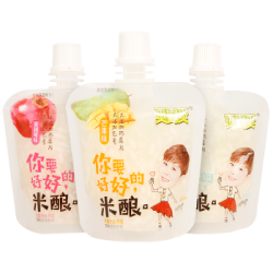 湖北孝感爽露爽甜米酿900g散装吸吸米酿四种口味3件