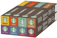 Starbucks 星巴克 Nespresso 咖啡胶囊，10粒，多种口味组合装，8种口味（共80粒胶囊）
