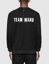 王嘉尔厂牌卫衣teamwanglogoprintsweatshirt