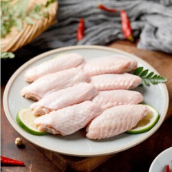 京东plus会员:新鲜鸡中翅冷冻食品批发中翅烧烤火锅鸡肉可乐鸡翅 四斤