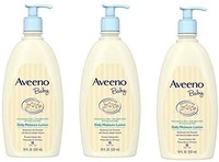 Aveeno 艾維諾 嬰兒日常保濕乳液 適合嬌嫩肌膚 天然膠體燕麥精華和二甲基硅 3片裝