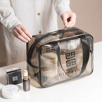 MyFriday网红化妆包 便携大容量旅行防水透明收纳袋子