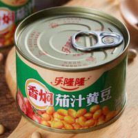 乐隆隆香焖茄汁黄豆开罐即食下饭菜