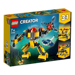 百亿补贴lego乐高creator创意百变系列31090水下机器人