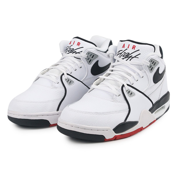 nike耐克airflight89男士篮球鞋db5918100白色红色黑色40