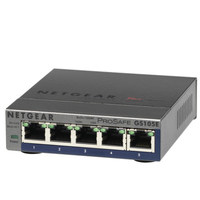 NETGEAR 美国网件 GS105E 5口1000M千兆简单网管网络交换机