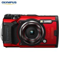  OLYMPUS 奥林巴斯 TG-6 多功能运动数码相机 (红色)