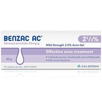 Benzac 温和控油去痘2.5%凝胶 60g