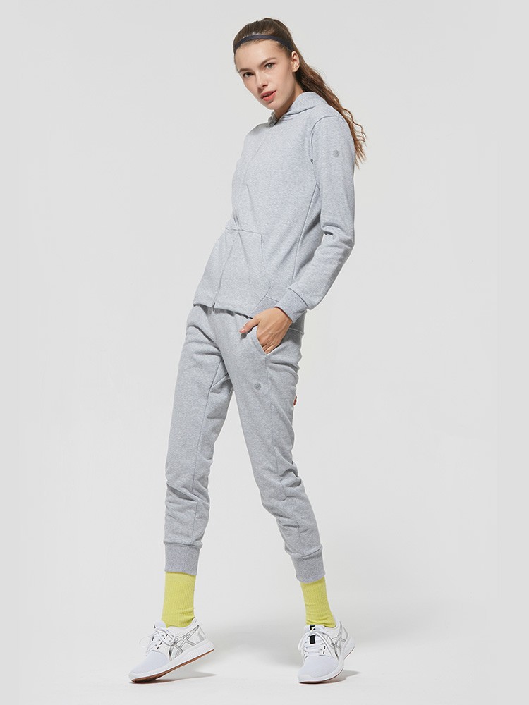 ASICS 亚瑟士 2032A477-020 女式针织连帽夹克休闲运动外套