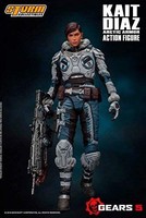 风暴收藏品 1/12 Kait Diaz Gears of War 可动公仔