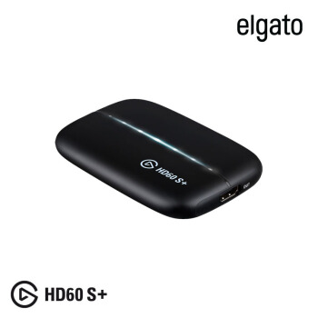 elgato HD60 S+游戏直播录制HDMI视频USB采集卡4K/HDR/PS4/Switch