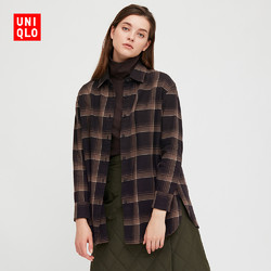 优衣库女装_uniqlo 优衣库 432350 女士宽松长衬衫多少钱-什么值得买