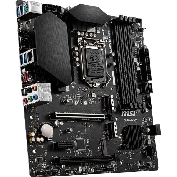 msi微星z490ms01matx主板intellga1200z490