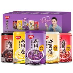 银鹭好粥道五种口味混合装280g10罐整箱装速食八宝粥4件