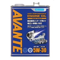京东PLUS会员： AUTOBACS QUALITY AVANTE汽车合成铁罐机油 5W-30 SN级  4L *3件
