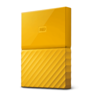 银联返现购：Western Digital 西部数据 My Passport 2tb 黄色移动硬盘