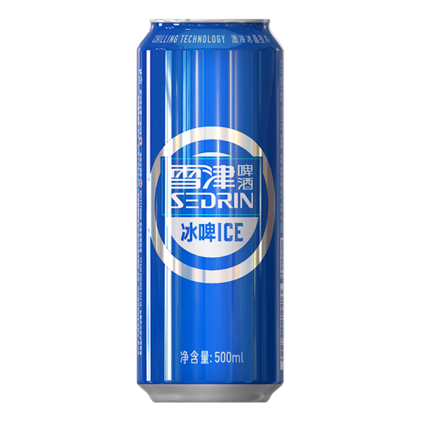 sedrin雪津蓝冰啤酒500ml12听