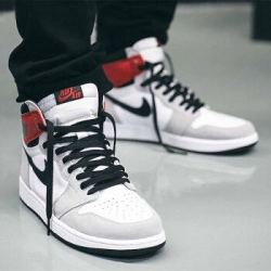 nike耐克air jordan 1 aj1og高帮男鞋女鞋日本限定黑绿脚趾黑曜石猪油