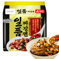 韩国进口 八道（PALDO）方便面拉面 御膳炸酱面 干拌面 800g(200g*4包入) *7件