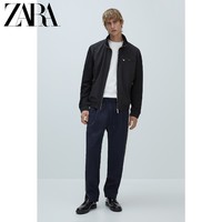 ZARA 08574313800 男士拼接科技面料夹克外套