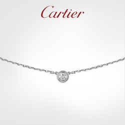 cartier卡地亚diamantslégers系列b7224516女士18k金钻石项链