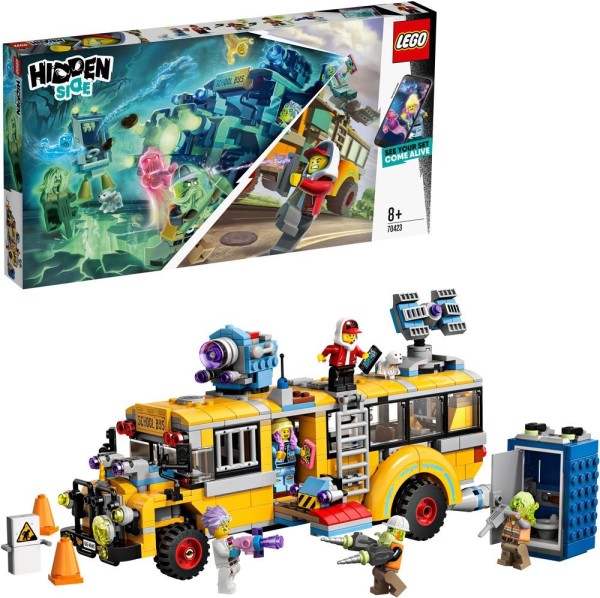 lego 乐高 hidden side幽灵秘境系列 70423 勇敢的校车