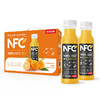 NONGFU SPRING 農夫山泉 NFC橙汁果汁飲料100%鮮果冷壓榨 橙子冷壓榨300ml*10瓶節慶版禮盒