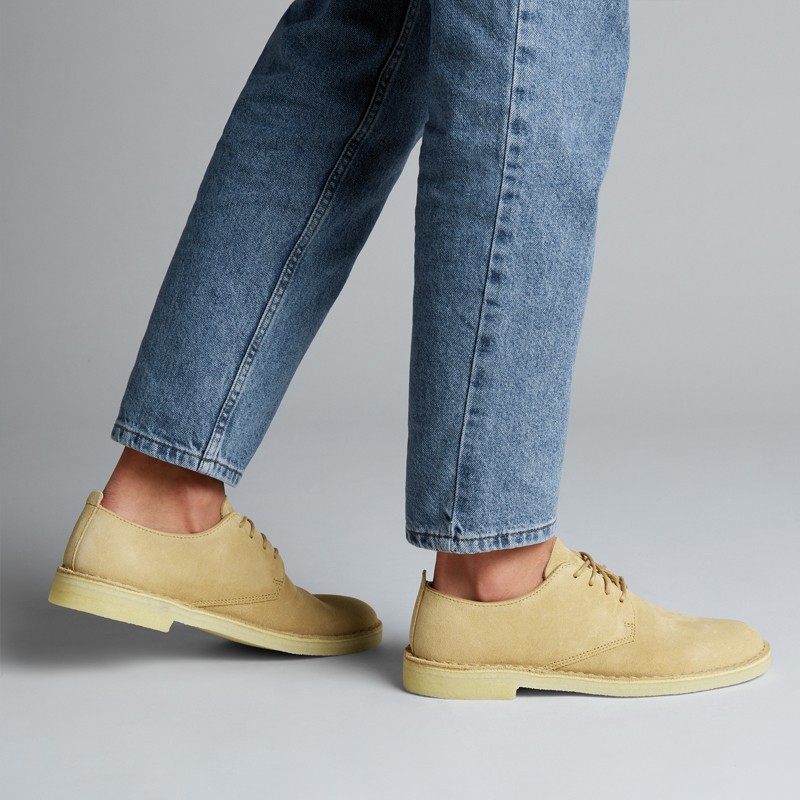 Clarks Desert London 男士低帮休闲皮鞋