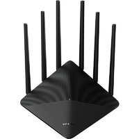 TP-LINK 普聯 TL-WDR7660 雙頻1900M 千兆Mesh家用無線路由器 WiFi-5 單個裝 黑色