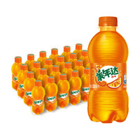 限华北：美年达可乐 Mirinda 橙味汽水 碳酸饮料整箱 300ml*24瓶 +凑单品