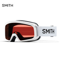 美国进口SMITH史密斯儿童滑雪眼镜护目镜防雾装备滑雪镜红色镜片/白框/粉框/蓝框RASCAL儿童款