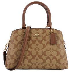 蔻驰coach 女士单肩包 奥莱中号戴妃包女手提包斜挎包女包手拎包