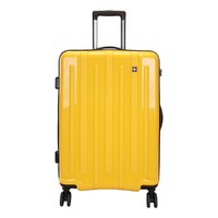 SWISSWIN 瑞士十字 COLOR黄色  软箱旅行箱 20寸