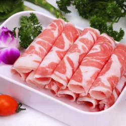 新鲜羔羊肉卷涮火锅食材 4斤